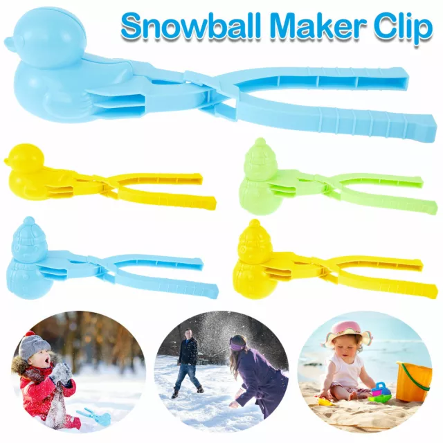 Snowball Maker Toys Kit Clip Beach Sand Toy Fun Winter Outdoor Snow Fight Toys|