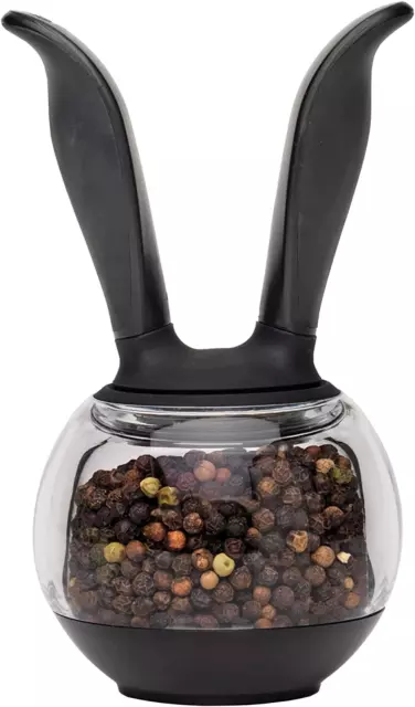 Pepperball Pepper Grinder Mill, Black/Clear '8 X 8 X 15 Cm 85300