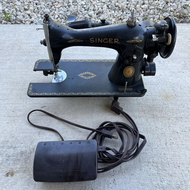 Vintage Old Singer Sewing Machine FOR SALE! PicClick
