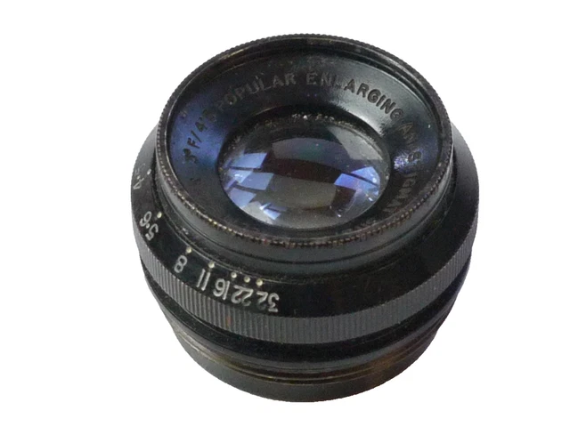 値下げ　実写済DALLMEYER E-ANASTIGMAT 4inch F4.5 値下げ 実写済DALLMEYER E-ANASTIGMAT 4inch F4.5