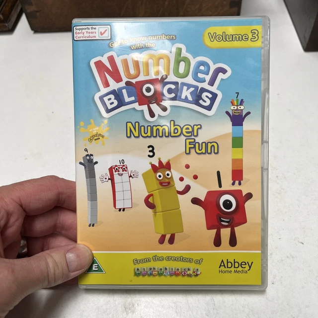 NUMBER BLOCKS VOLUME 3 Number Fun DVD Educational Animations