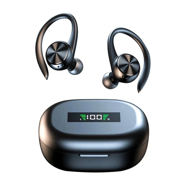 TWS Wireless Bluetooth 5.0 Earphones Headphones Stereo Sweatproof In-Ear Earhook
