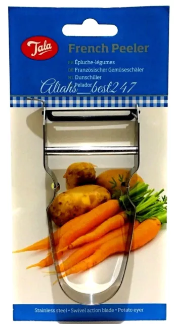 Tala French Peeler Stainless Steel Peeling Potatoes and Vegetables.