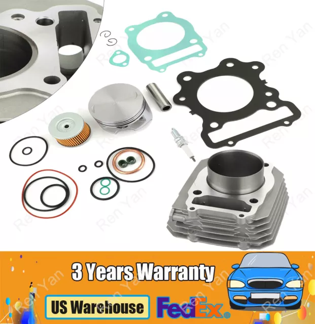 Cylinder Full Top End Gasket Kit For 1988-2000 Honda ATV TRX300 FOURTRAX 4x4 USA