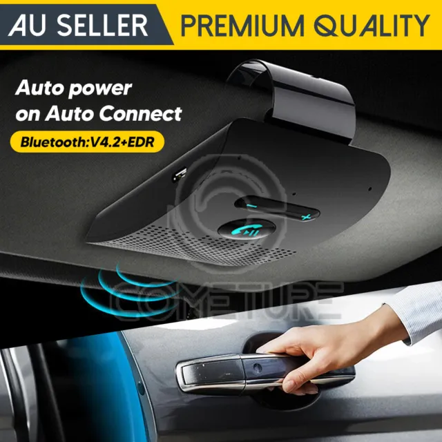 Bluetooth USB Multipoint Speaker for Cell Phone Handsfree Car Kit Speakerphone A