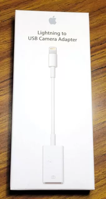 Apple Adaptateur Lightning to USB Camera MD821ZM/A * NEUF *