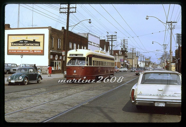 (Ym) Orig. Traktion/Trolley Gleite Ttc (Toronto, Ein) 4724