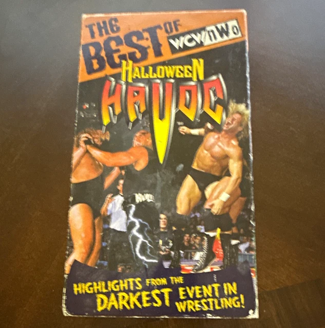 WCW/NWO THE BEST of Halloween Havoc VHS NTSC Hollywood Hogan Sting