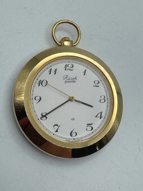 Orologio Da Taschino A Forma Di Libro Nero &ndash; Al Quarzo, BATTERIA SCARICA (solo Decorazione)