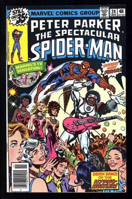 The Spectacular Spider-Man #24 (NM 9.4) 1st Hypno-Hustler! Donald Glover! L@@K!