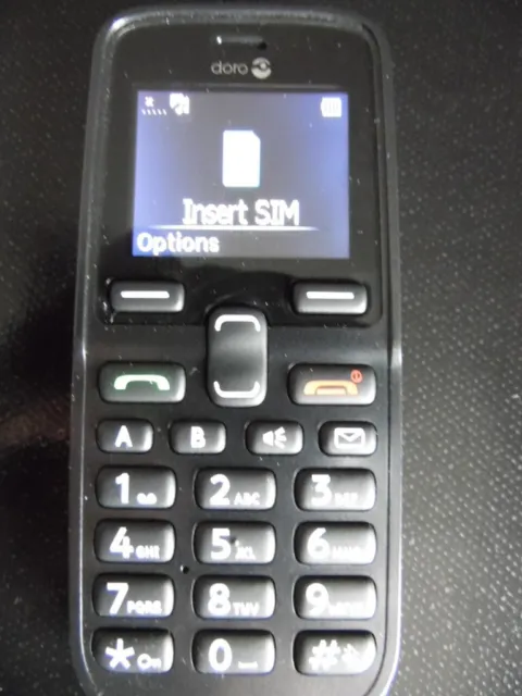 TÉLÉPHONE MOBILE DORO - 6620 NOIR BLANC tous operateurs . EUR 44,99 -  PicClick FR