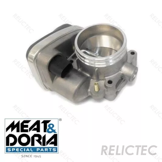 Throttle Body Flap Valve Inlet BMW:E46,E39,E60,E85,E83,E61,E36,3,5,Z4,Z3,X3