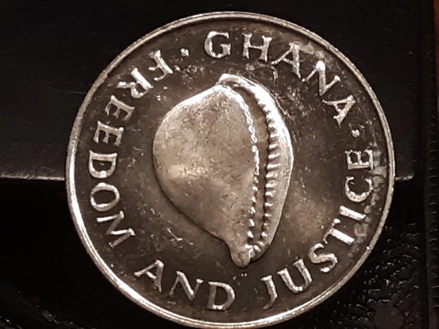 1997 Ghana 20 Cedis Cowrie Shell Design