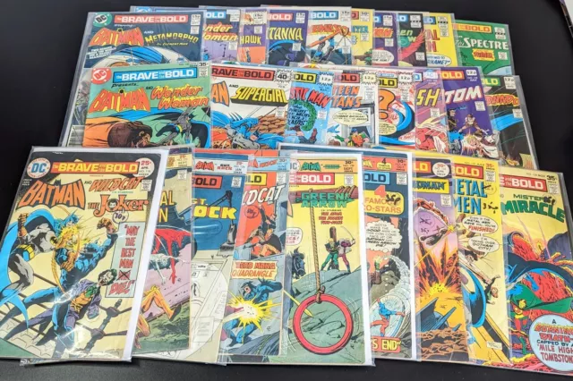 The Brave and the Bold DC Comics Starring Batman Joblot Bundle