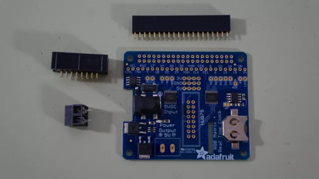 Adafruit P2345 RGB Matrix HAT + RTC for Raspberry Pi