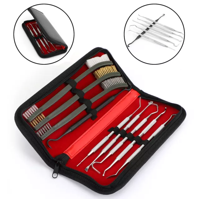 Gun Cleaning Kit For Rifle Pistol Handgun Shotgun 9X Cleaning Set Gun Brush