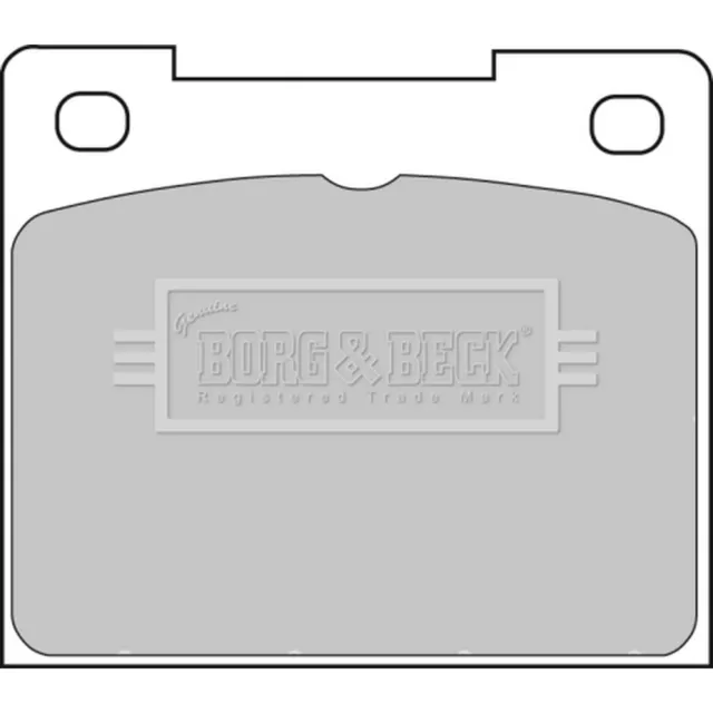 Brake Pads Set For Ford Escort MK1 Saloon Front Borg & Beck