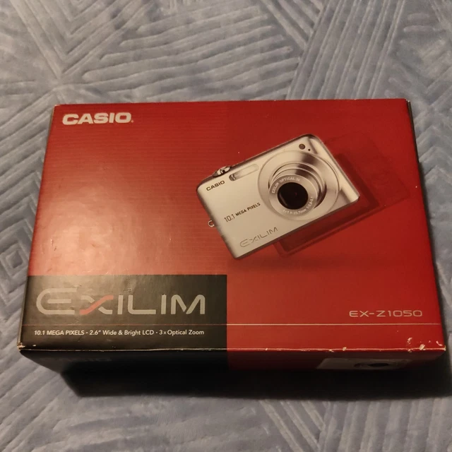 Casio Exilim EX-Z1050 10.1 MP Compact Digital Camera, Zoom,charger, Memory Card