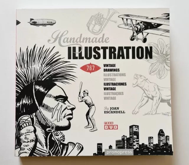 Handmade Illustration: 1,000 Retro-Style Drawings by Escandell, Joan