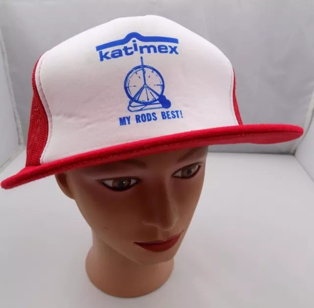 Katiemx My Rods Best! German Cable Snapback Trucker Hat Pre Owned Vintage ST54 2