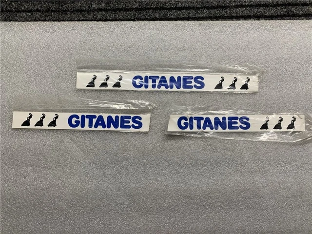 Vintage Sticker LIGIER GITANES Formule 1 Autocollant Cigarette