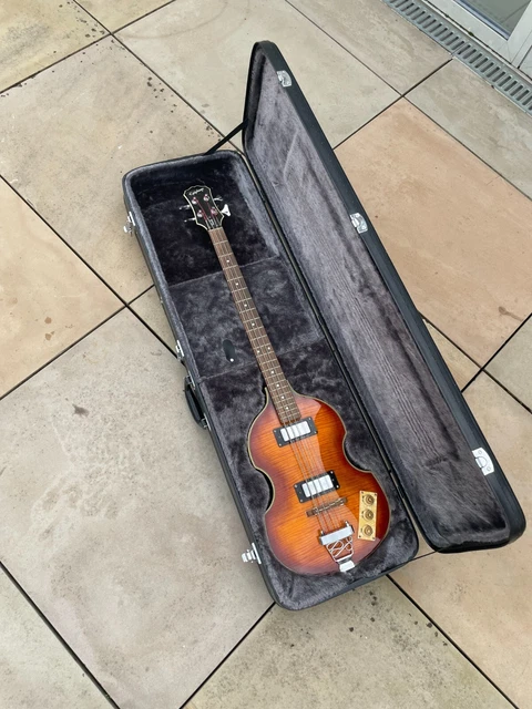 Epiphone Viola Bass - Vintage Sunburst *Floor Model* - A Pratte Guitars & Strings