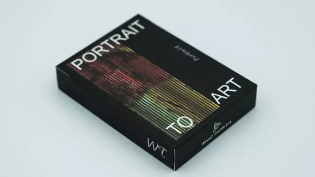 Portrait To Art Playing Cards, Great Gift For Card Collectors and Poker Players