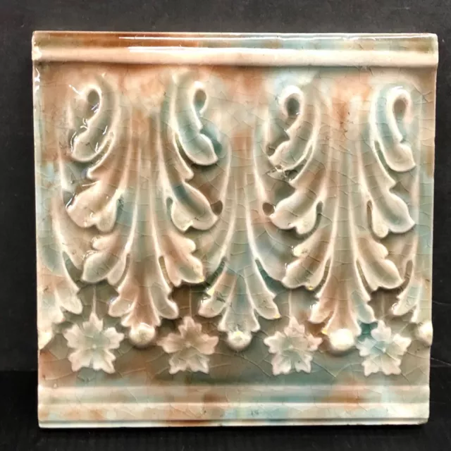 Trent Antique Decorated Tile Victorian