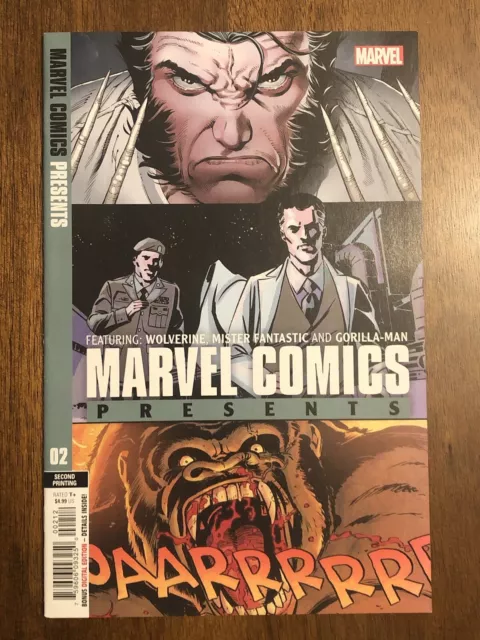 MARVEL COMICS PRESENTS #2 Wolverine, Mister Fantastic, & Gorilla-Man VF/NM 2019