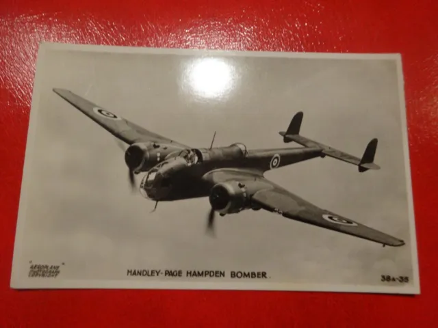 Handley-Page "Hampden" Bomber, RAF WWII Aircraft, RP