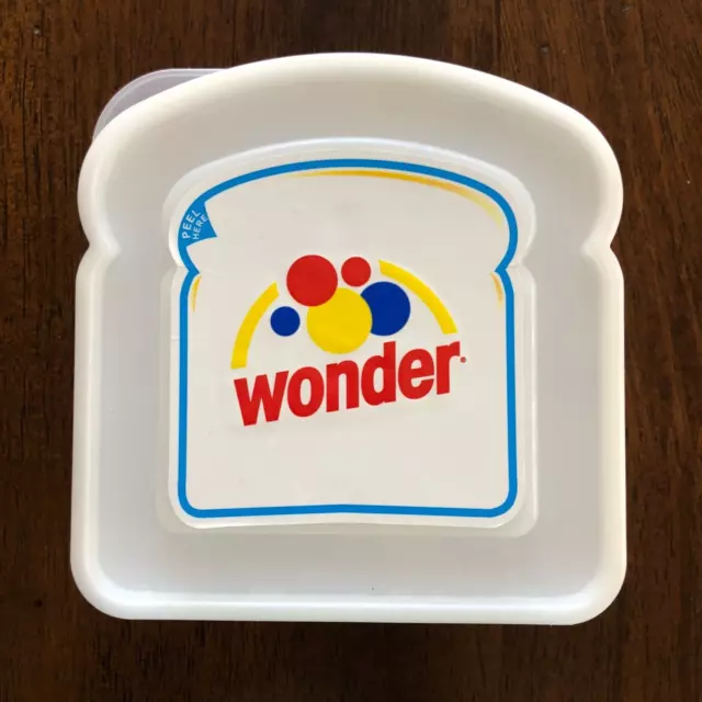 Wonder Bread Plastic Sandwich Box Plastic Wonder Bread Package Pattern