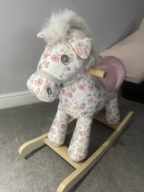 MAMAS AND PAPAS Baby toddlers rocking horse willow. 50.00