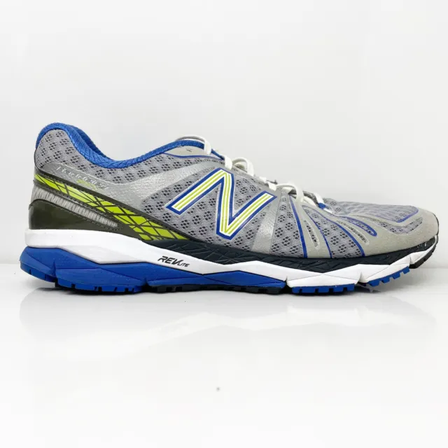 New Balance Mens 890 V2 M890SB2 Gray Running Shoes Sneakers Size 10 D