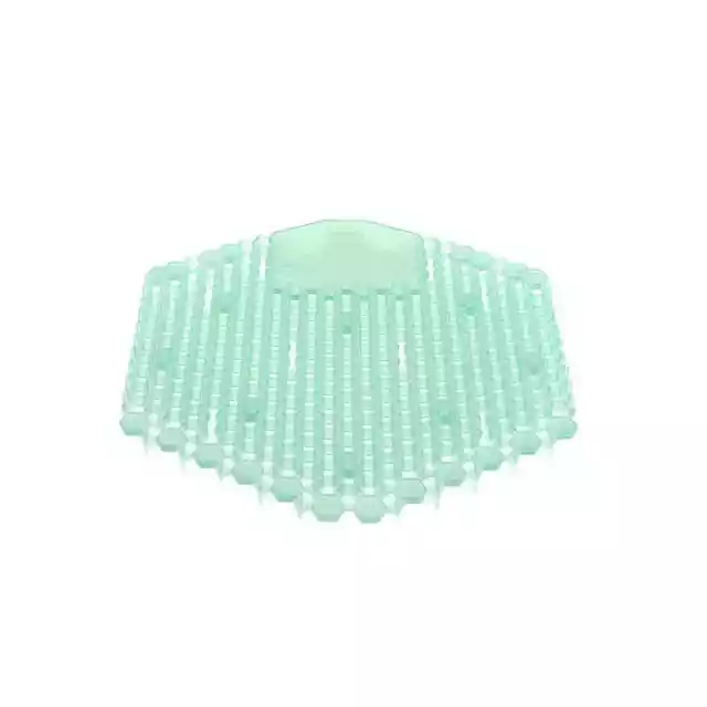 Pack of 10 PRO-SOURCE Urinal Screens: Green, Cucumber Melon Scented
