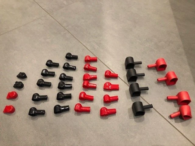 33tlg Polkappen Schutzkappen Anlasser Batterie Kappen Deutz Unimog  Traktor NEU