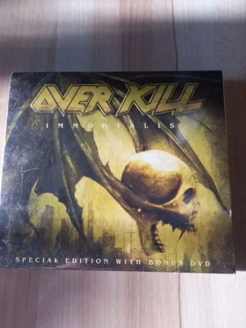 Overkill Immortalis CD + DVD 2007 Nuovo Sigillato