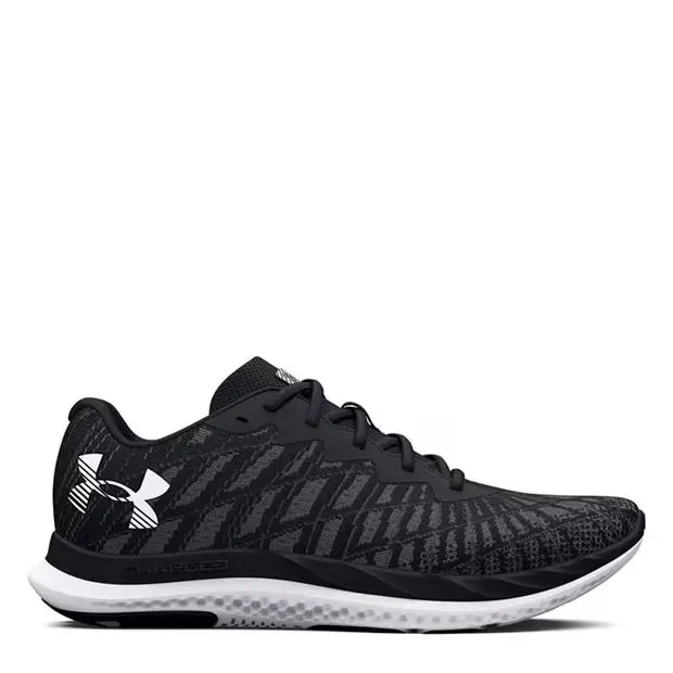 Under Armour Womens UA W Charged Breeze 2 Running Shoes - Black/Grey / UK4