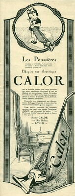 Publicité ancienne aspirateur Thomson issue de magazine 1925 