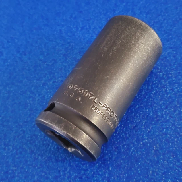1-1/16 PROTO PROFESSIONAL 3/4 DR USA DEEP IMPACT SOCKET 6pt 07517L SHIPS FREE