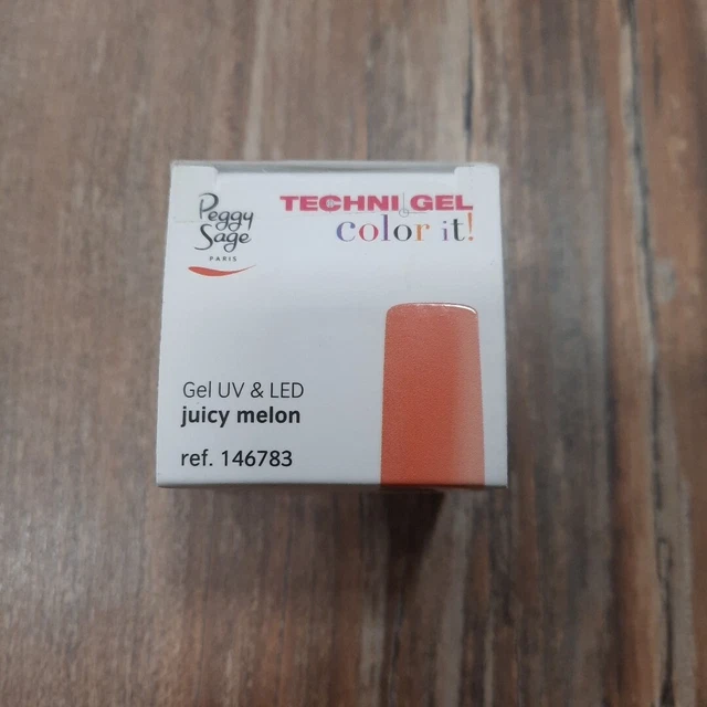 Gel Couleur Pour Ongles Peggy Sage Technigel UV/LED - Nuance Nougat Délicat (beige Brillant)
