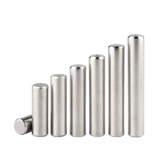 A2 Stainless Steel Dowel Pins Parallel Pins Fastening Pin Cylinder Pin 6mm 8mm