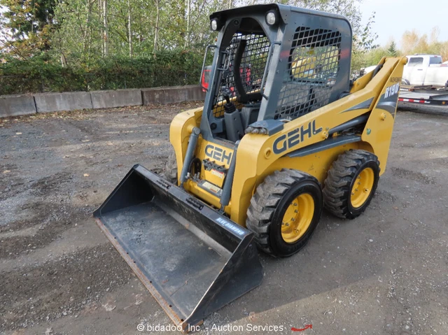 2018 Gehl R190 Skid Steer Wheel Loader Tractor Diesel Aux Hyd Bucket