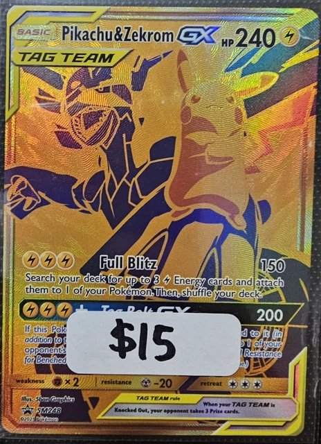 Pikachu & Zekrom GX - SM248