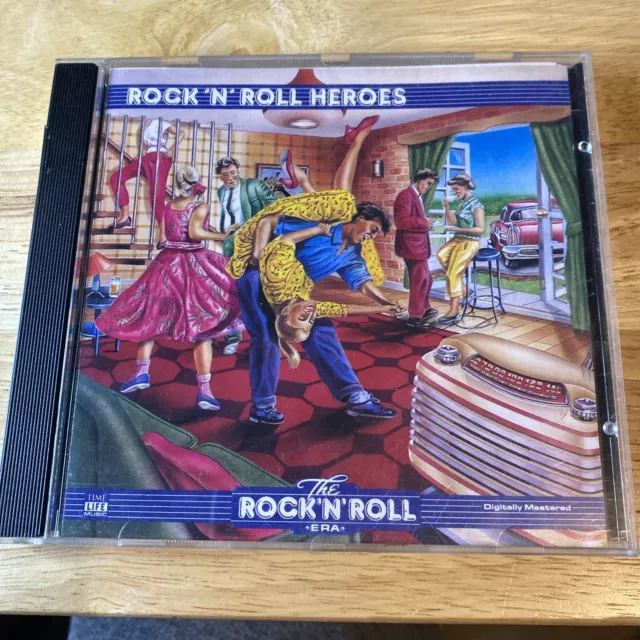 Time Life - ROCK ‘N’ ROLL HEROES - G.Vincent/B.Haley/F.Domino/F.Cannon - 1992 CD