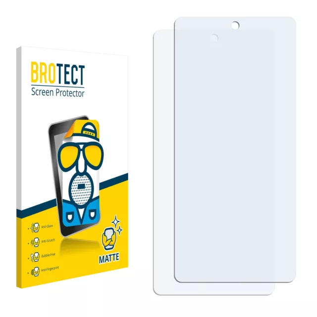 2x Protector Pantalla Antireflejos para Google Pixel 7a Pelicula Protectora Mate 3