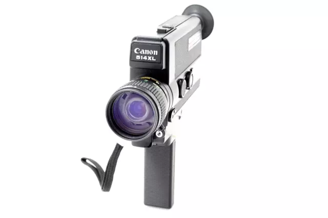 [MINT w/Strap] Canon 514XL Super 8 8mm Movie Film Camera 9-45mm F1.4 From JAPAN