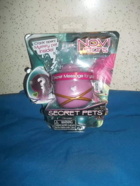 MGA Novi Stars Secret Pet POD Pink Egg Collectible HTF