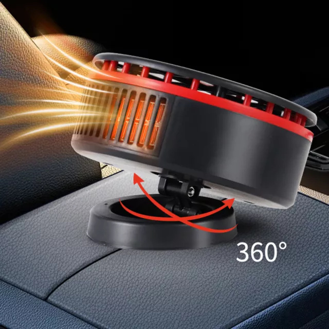 Car Heater 12V Windshield Heating Fan Defogger Defroster Demister Portable UK