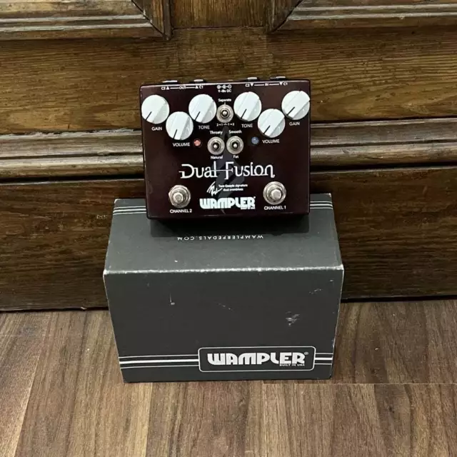 Wampler Dual Fusion Tom Quale Signature 2 In 1 Overdrive Pedal (Pre-Owned)