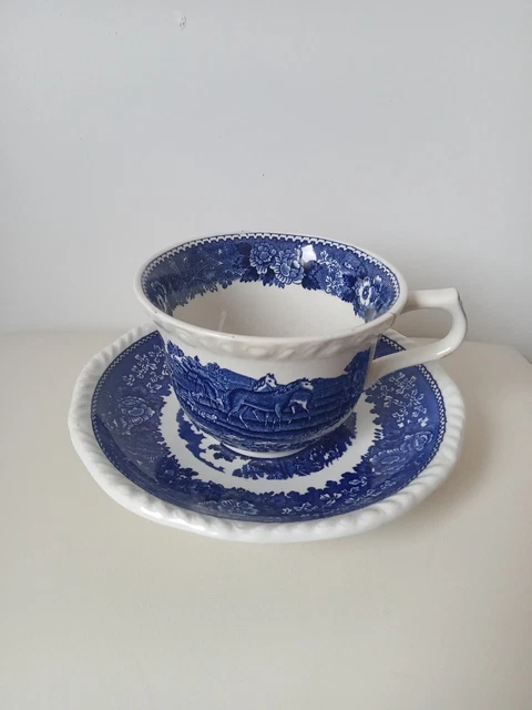 Tasses à Cappuccino Fabiola 450 Ml - Porcelaine Blanche Et Or, Décor Main - Service Café élégant